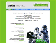 Tablet Screenshot of e-pomoc.pl